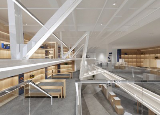 奧斯頓企業(yè)展廳裝修設(shè)計